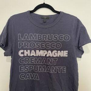 J. Crew Champagne T-shirt, Size:L